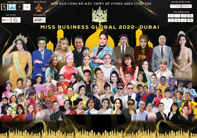 Chương trình xúc tiến TM & Hoa Hậu Doanh Nhân Thế Giới DubaI: Tôn vinh sắc đẹp và tài năng của các Nữ Doanh Nhân trong và ngoài nước!!