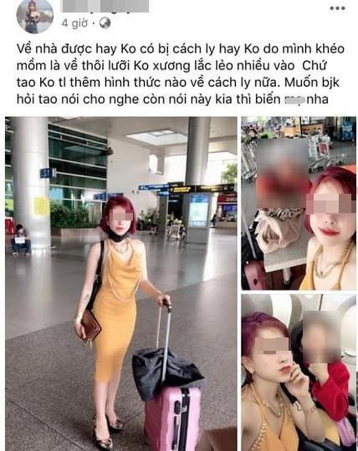 Tại Bình Dương: Cách ly mẹ và em trai, cô gái lên mạng khoe chiến tích trốn cách ly !!