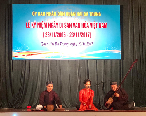 Quận Hai Bà Trưng kỷ niệm Ngày Di sản văn hóa Việt Nam