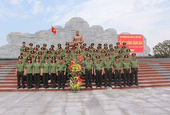 Cục An ninh Văn hóa, thông tin, truyền thông báo công dâng Bác