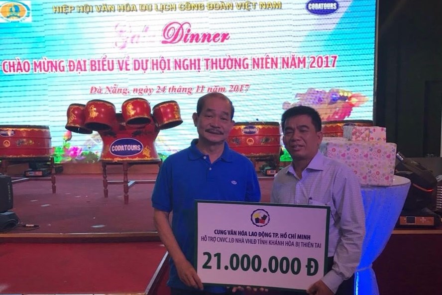 Hỗ trợ các nhà văn hóa lao động bị ảnh hưởng bởi bão số 12
