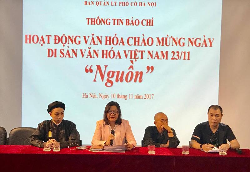 Nhiều hoạt động hấp dẫn chào mừng Ngày Di sản văn hoá Việt Nam tại phố cổ Hà Nội