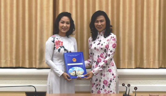 Ca sĩ Thanh Thúy làm Phó Giám đốc Sở Văn hóa TP HCM