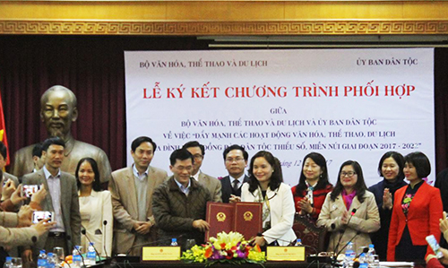 Đẩy mạnh các hoạt động văn hóa, thể thao, du lịch vùng đồng bào dân tộc thiểu số, miền núi