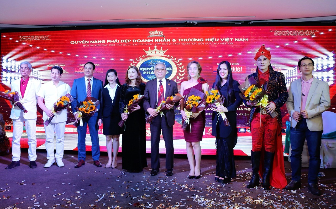 Lễ t&ocirc;n vinh "Quyền năng ph&aacute;i đẹp Doanh nh&acirc;n & Thương hiệu Việt Nam&rdquo;