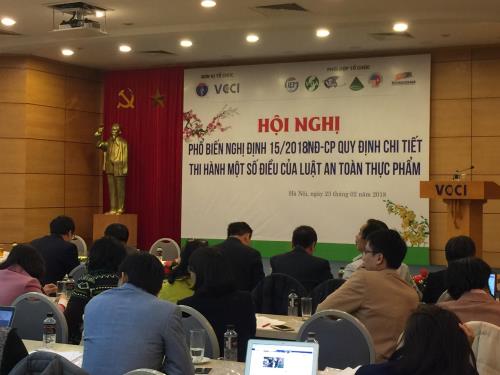 Pháp luật mới về an toàn thực phẩm sẽ tiết kiệm thời gian và chi phí cho doanh nghiệp